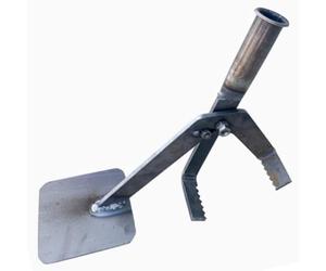 Outil d'arrachage d'arbres Manuel Robuste avec mâchoire antidérapante et arrache-poteaux à pédale pour Un Nettoyage Efficace du Jardin