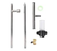 Outil d'arrosage des racines profondes en acier inoxydable, nourrit efficacement les racines, poignée en T pour le jardin