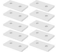 outil d'assemblage vertical de renforcement de plaques plates en aluminium de 10 pièces 4040-2-trous