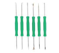 Outil d'assistance GenGutoo Solder 6 PCS Set Astuce durcie double face pour le soudage professionnel des outils auxiliaires de soudage ergonomique
