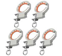 Outil d'assistant de câblage de pont solide de 65 mm pour poulie de câble en acier et nylon avec broches lisses à 330 degrés