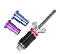 Outil de bague d'amortisseur, outil d'installation de retrait de bague d'œillet d'amortisseur arrière pour Fox Rockshox x-fusion CCDB DU, pour installer ou retirer les bagues d'œillet d'amortisseur