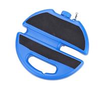 Outil de Balle de Rebond Durable pour Entraîneur de Tennis Portable pour Débutants et Joueurs Intermédiaires, Plinthe de Tennis en Plastique Bleu pour L'entraînement et L'échauffement, Base