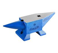 Outil de banc de forgeron de bloc d'acier moulé d'enclume de corne ronde simple 10-60KG bijoux faisant l'équipement manuel for des forgerons(88LBS 40KG)