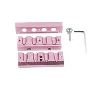 Outil de baume à lèvres DIY de type bec à double usage de 12,1 mm, 4 trous, accès cosmétique pour baume à lèvres fait maison, or et argent spatial en option avec clé hexagonale, (Or Rose)