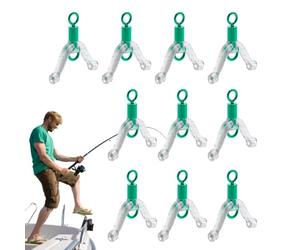Outil de bifurcation de l'espace de fil de pêche, bifurcateur de fil de | Anneau à 8 en forme, accessoires de tacle pour le pêcheur débutant