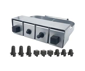 Outil De Bloqueur De Terreau | Outils De Jardinage Manuels À 4 Grilles,Bloqueurs Manuels De Terreau | Pour Semer Boutures Transplantation Propagation Et Jardinage, Hommes Et Femmes