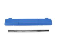 Outil de bord droit en acier de précision machiniste de 24 pouces, outil de bord droit de culasse, acier S50C haute durabilité avec bord rectifié de précision pour vérifier les