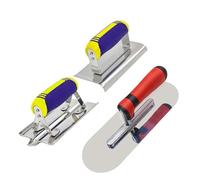 Outil de bordure de piscine avec plusieurs faces et spatule ergonomique antidérapante professionnelle