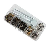 Outil de bouton-pression professionnel en cuivre 15 mm 12,5 mm Fermoirs robustes Convient pour le bricolage, l'artisanat, la couture, les vêtements, les boutons pression manuels pour tissus