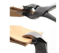 Outil de bricolage en cuir pour ajuster les bords et aplatir les bords pour la fabrication de sacs à main et de portefeuille (type A)