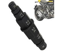 Outil De Broche De Moto - Outil D'essieu Hexagonal De Moto | Tournevis À Douille À Broche Allen 12-24 Mm | Clé Hexagonale Pour Diverses Marques De Motos, Pour Écrou, Pneu, Roue, Réparation Automobile,