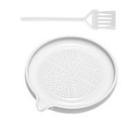 Outil de Broyage des Aliments en Céramique Blanc, pour Ail et Purée