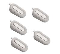 Outil De Butée Porte for Carrelage Encaustique | Arrête les poignées de sol, butée de porte à l'épreuve, cale muette(Gray,10X4.8X3.5CMx5pcs)