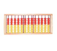 Outil de calcul mathématique pour les enfants, Boulier arithmétique chinois à 13 colonnes, outil de comptage mathématique for débutants, compteurs éducatifs