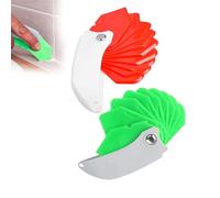 Outil de Calfeutrage 9-en-1 Polyvalent, Spatula, Extracteur et Applicateur de Mastic, Raclette Pliante pour Joints, Finisseur de Mastic pour Salle de Bain, Cuisine,Fenêtres et Portes b)