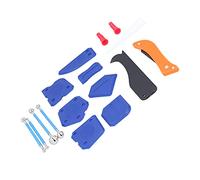 Outil de calfeutrage Kit de retrait de coulis ABS professionnel, ensemble de grattoirs propres pour la réparation des joints de sol en carrelage, outils multi-tailles 16 pièces