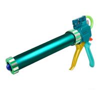 Outil de Calfeutrage Réglable 28 Directions en Alliage d'Aluminium avec Arrêt Automatique pour Joints Silicone et Acrylique - Kit Complet avec Buses 55x38cm(23pcs)