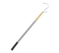 Outil de camion de copain de lit-150 cm TILE en acier inoxydable avec crochets multifonctionnels | Outil de camion compact portable | Accessoires pratiques pour le ramassage de la zone de chargement