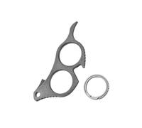 Outil de camping durable en alliage de type lourd ouvre-bouteille pour le camping, la randonnée et les urgences décapsuleurs avec tige de levier