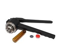 Outil de capsulage de scelleuse de bouteilles en verre polyvalent for bouteilles de 13/15/20mm-dispositif de sertissage portatif for divers bouchons(Pure Al Capper,13mm)