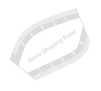 Outil de cartographie des sourcils, jauge de façonnage des sourcils réutilisable précise, outil de mesure de mise en forme des sourcils | pour le maquillage à la maison, les voyages, les rendez-vous