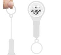 Outil de cartographie des sourcils, outil de mappeur de sourcils réutilisable des sourcils de tatouage de positionnement de positionnement - Tool avec des cordes, léger, facile à utiliser pour le