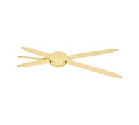 Outil de cartographie des sourcils, règle des sourcils en acier inoxydable, conception de boussole légère pour les salons de