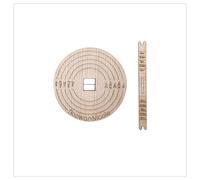 Outil de centrage de mèche universel BOOWAN NICOLE pour la fabrication de bougies - Centre et fixe les mèches en 1 seconde, support de mèche pour la plupart des tailles de pots à bougie et de recharge