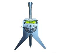 Outil de centrage de tuyau pour soudage de tuyauterie | Outil de mise en page avec rapporteur à bulles réglable de 10,2 cm et base en Y | Localisateur de centre pour tuyaux de 1,27 cm et