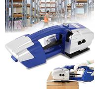 Outil de cerclage à soudure électrique, machine à cercler automatique pour câbles, largeur des attaches 13-16 mm, machine à cercler portable à chauffage manuel avec tension maximale réglable