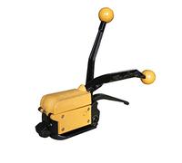 Outil de cerclage manuel en acier A333 sans boucle Machine de cerclage en acier portable sans joint for feuillard en acier de 13/16/19 mm Outil de bricolage(16mm)