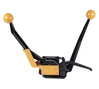 Outil de cerclage manuel en acier sans joint - Machine de cerclage manuelle pour bandes en acier de 12,7 mm, 16 mm, 19 mm