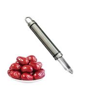 Outil de cerise pitter - Outil Cerise Corer inoxydable | Fruits en acier inoxydable Corer | Fruit and Peeler | Remover du noyau végétal | Cor en acier inoxydable