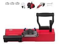 Outil de chanfreinage à 45° pour carrelage, coupe-carreaux électrique portable avec meuleuse d'angle et pompe à eau, épaisseur réglable, double bec verseur d'eau, double poignée