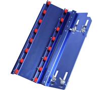 Outil de chanfreinage de carrelage à 45 degrés, outil de coupe de carrelage en aluminium avec roue de guidage, chanfreinage avec plaque de pression réglable pour coupe manuelle de marbre en céramique