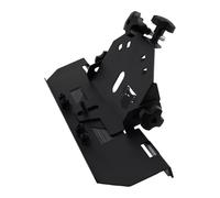 Outil de chanfreinage de carrelage à 45 degrés pour carrelage et pierre - Machine de découpe d'angle en alliage d'aluminium avec base stable, design compact 41 x 19 x 7 cm, noir (B)