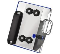 Outil de chanfreinage de carrelage à 45 ° - Support pour meuleuse d'angle de type 100 - Coupe précise - Bords lisses - Base antidérapante - Outil de coupe de carrelage