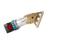 Outil de chanfreinage - Machine ronde portable alimentée par batterie au lithium pour une finition efficace des bords, construction en alliage d'aluminium pour fenêtres et portes