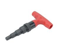 Outil de chanfreinage permanent quadruple avec franges de précision 4 mesures Outil manuel en acier pour travaux de tuyauterie Dispositif de coupe de tuyaux en aluminium