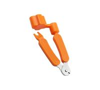 Outil de changement de cordon de guitare portable avec cutter intégré et extracteur de peg Outil pour la maison Exercice Guitare Outil pour musiciens Entretien ergonomique