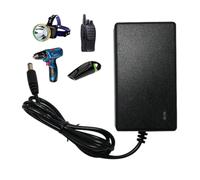 Outil De Chargeur De Batterie - Alimentation CC Charge Rapide 12,6 V, Câble De Connexion Adaptateur Secteur 350 G | Contrôle Intelligent De La Tension D'énergie Puissance De Charge