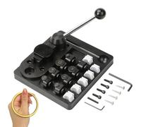 Outil de cintreuse d'anneaux | Outils de fabrication d'anneaux | Écarteur réglable en métal pour perles, emballage de fils, boucles d'orfèvrerie