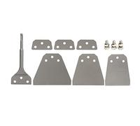 Outil de cireau de Carreaux de Carreaux kit de Gratte-Parole de paroi du Sol à poignée Ronde Ultra Mince