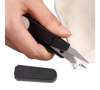 Outil De Cisaillement De Pêche - Pince À Fil Légère De 12 Cm, Capuchon De Protection, Tondeuse Micro-tresse Durable, Ciseaux Artisanaux Portables | Tackle Box Essentials - Fournitures Pour Pêcheur À L