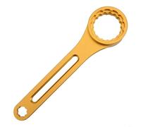 Outil de clé de pédalier 6 en 1, outil d'installation 12T 16T pour SRAM, idéal pour compatibilité FSA 386, MT800 (doré)