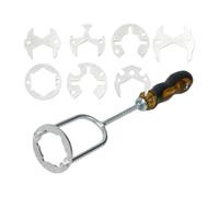 Outil de vier - Kit d'entretien de plomberie réglable, têtes d'adaptateur, installation de précision | Fixation sous l'évier de cuisine salle de bain robinet de toilette, fixation d'écrou