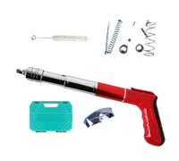 Outil de clouage à broche pneumatique - Pistolet Brad compact de 20 cm, dispositif de fixation manuel, pilote à cinq vitesses | Machine à ongles de Style pneumatique, brique, béton, planches de bois,