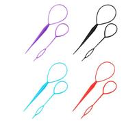Outil de Coiffure 20 Paires en Queue de Cheval Retournée | Accessoire de Tresse pour Coiffure, Maintien Net et Soigné, Style Simple et Élégant, pour Banquet et Danse Couleur Aléatoire
