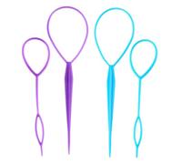 Outil de Coiffure en Plastique, 20 Paires, pour Queue de Cheval